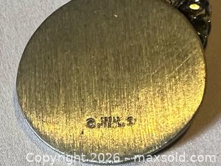 MaxSold Auction: Sterling Silver Creed Air Force St. Michael Necklace Protection  - Stoughton (Massachusetts, USA) SELLER MANAGED Reseller Online Auction - West Street