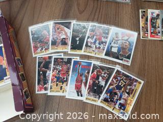 MaxSold Auction: Vintage Basketball Card Lot - Michael Jordan Cards - Stoughton (Massachusetts, USA) SELLER MANAGED Reseller Online Auction - West Street