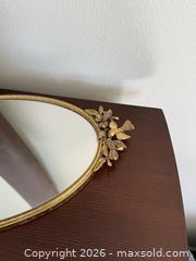 MaxSold Auction: Vintage Matson Gold Vanity Tray, Oval Filigree Mirror with Bird Handles - Daly City (California, USA) SELLER MANAGED Estate Sale Online Auction - Lake Vista Avenue