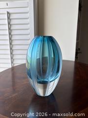 MaxSold Auction: Vintage Waterford Evolution by Gifts, Aqua Haze Vase  - Daly City (California, USA) SELLER MANAGED Estate Sale Online Auction - Lake Vista Avenue