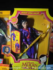 MaxSold Auction: Disney Mulan & Sailor Moon 5-Piece Doll Set - San Fernando (California, USA) SELLER MANAGED Estate Sale Online Auction -  North Workman Street