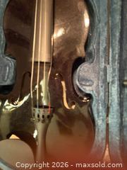 MaxSold Auction: Full-Size 4/4 Black Violin with Case & Accessories - Weatherford (Texas, USA) SELLER MANAGED Downsizing Online Auction - Horseshoe Bend Trail