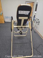 MaxSold Auction: Ironman Inversion Table with Infrared Heat Therapy - East Bridgewater (Massachusetts, USA) SELLER MANAGED Downsizing Online Auction - Laurel Street