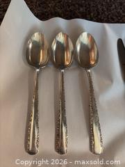 MaxSold Auction: (63pcs) Sterling Silver Gorham ‘Camellia’ Cultery Set - Burnaby (British Columbia, Canada) PARTNER MANAGED Estate Sale Online Auction - Neville Street