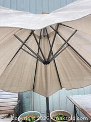 MaxSold Auction: Coolaroo 9 ft Cantilever/Offset Umbrella, Beige/Tan - Saanich (British Columbia, Canada) PARTNER MANAGED Moving Online Auction - Agnew Street