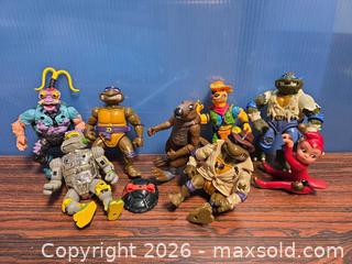 MaxSold Auction: 1990s Teenage Mutant Ninja Turtles Action Figures Lot (9+) - Calgary (Alberta, Canada) SELLER MANAGED Estate Sale Online Auction - 59 Avenue South East