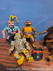 MaxSold Auction: 1990s Teenage Mutant Ninja Turtles Action Figures Lot (9+) - Calgary (Alberta, Canada) SELLER MANAGED Estate Sale Online Auction - 59 Avenue South East