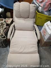 MaxSold Auction: Beige Traditional Recliner Chair - Calgary (Alberta, Canada) SELLER MANAGED Estate Sale Online Auction - 59 Avenue South East