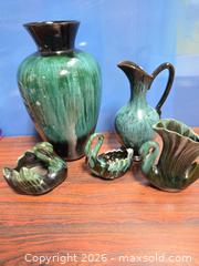 MaxSold Auction: Blue Mountain Pottery Ceramic Vases, Pitchers & Planters — Set of 5 - Calgary (Alberta, Canada) SELLER MANAGED Estate Sale Online Auction - 59 Avenue South East