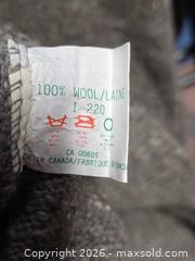 MaxSold Auction: Caldwell 100% Wool Vest Made in Canada - Calgary (Alberta, Canada) SELLER MANAGED Estate Sale Online Auction - 59 Avenue South East