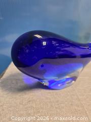 MaxSold Auction: Cobalt Blue Glass Whale Figurine, Saks Fifth Avenue Crystal - Calgary (Alberta, Canada) SELLER MANAGED Estate Sale Online Auction - 59 Avenue South East