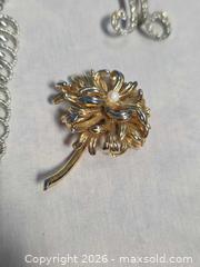 MaxSold Auction: Costume Jewelry Set: Necklace, Brooch/Pin & Earrings - Calgary (Alberta, Canada) SELLER MANAGED Estate Sale Online Auction - 59 Avenue South East