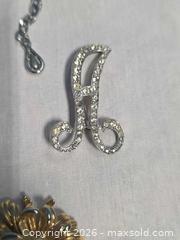 MaxSold Auction: Costume Jewelry Set: Necklace, Brooch/Pin & Earrings - Calgary (Alberta, Canada) SELLER MANAGED Estate Sale Online Auction - 59 Avenue South East