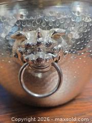 MaxSold Auction: Decorative Planter with Lion Ring Handles - Calgary (Alberta, Canada) SELLER MANAGED Estate Sale Online Auction - 59 Avenue South East