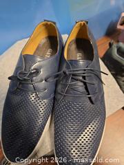 MaxSold Auction: GANT Men's Navy Perforated Leather Casual Dress Shoes US 11 - Calgary (Alberta, Canada) SELLER MANAGED Estate Sale Online Auction - 59 Avenue South East