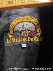 MaxSold Auction: Le Village Du Cuir Leather Jacket - Calgary (Alberta, Canada) SELLER MANAGED Estate Sale Online Auction - 59 Avenue South East