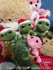 MaxSold Auction: Lot of 11-20 Plush Stuffed Animals (Monkey, Hippo, Panda, Frog, Teddy) - Calgary (Alberta, Canada) SELLER MANAGED Estate Sale Online Auction - 59 Avenue South East