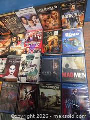 MaxSold Auction: Lot of 20 DVDs — Mixed Genres incl. TV Series/Box Set - Calgary (Alberta, Canada) SELLER MANAGED Estate Sale Online Auction - 59 Avenue South East