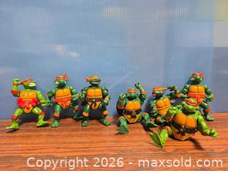 MaxSold Auction: Lot of 7 Teenage Mutant Ninja Turtles Action Figures - Calgary (Alberta, Canada) SELLER MANAGED Estate Sale Online Auction - 59 Avenue South East