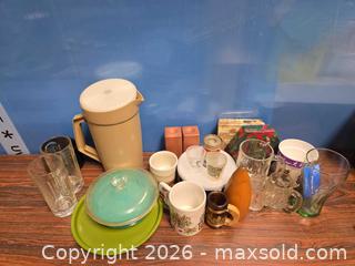 MaxSold Auction: Lot of Mixed Drinkware, Serveware, Kitchenware & More - Calgary (Alberta, Canada) SELLER MANAGED Estate Sale Online Auction - 59 Avenue South East