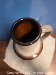 MaxSold Auction: Mid-Century Brown Ceramic Pitcher / Vase 10 in height - Calgary (Alberta, Canada) SELLER MANAGED Estate Sale Online Auction - 59 Avenue South East