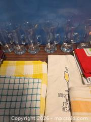 MaxSold Auction: Mixed Lot: Glassware, Drinkware & Kitchen Linens - Calgary (Alberta, Canada) SELLER MANAGED Estate Sale Online Auction - 59 Avenue South East