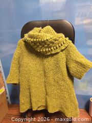 MaxSold Auction: Olive Wool Sweater Coat Size M - Calgary (Alberta, Canada) SELLER MANAGED Estate Sale Online Auction - 59 Avenue South East