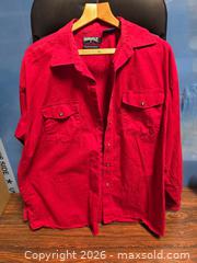 MaxSold Auction: Panhandle XL Red Western Snap-Front Shirt, 100% Cotton - Calgary (Alberta, Canada) SELLER MANAGED Estate Sale Online Auction - 59 Avenue South East