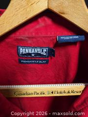 MaxSold Auction: Panhandle XL Red Western Snap-Front Shirt, 100% Cotton - Calgary (Alberta, Canada) SELLER MANAGED Estate Sale Online Auction - 59 Avenue South East