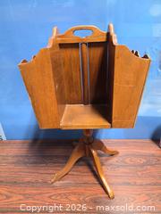 MaxSold Auction: Rotating Magazine Rack MCM 1960s-1970s - Calgary (Alberta, Canada) SELLER MANAGED Estate Sale Online Auction - 59 Avenue South East