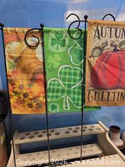 MaxSold Auction: Set of 3 Garden Flags - Calgary (Alberta, Canada) SELLER MANAGED Estate Sale Online Auction - 59 Avenue South East