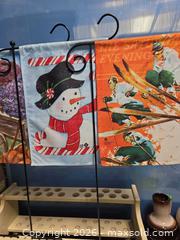 MaxSold Auction: Set of 3 Garden Flags  - Calgary (Alberta, Canada) SELLER MANAGED Estate Sale Online Auction - 59 Avenue South East