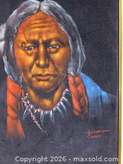 MaxSold Auction: Signed Velvet Portrait Painting in Wood Frame (Canada) - Calgary (Alberta, Canada) SELLER MANAGED Estate Sale Online Auction - 59 Avenue South East