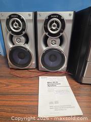 MaxSold Auction: Sony MHC-GX255 Mini Hi?Fi Component System, Silver - Calgary (Alberta, Canada) SELLER MANAGED Estate Sale Online Auction - 59 Avenue South East