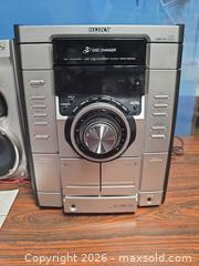 MaxSold Auction: Sony MHC-GX255 Mini Hi?Fi Component System, Silver - Calgary (Alberta, Canada) SELLER MANAGED Estate Sale Online Auction - 59 Avenue South East