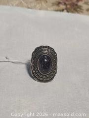 MaxSold Auction: Sterling Vintage Victorian-Style Marcasite Ring - Calgary (Alberta, Canada) SELLER MANAGED Estate Sale Online Auction - 59 Avenue South East