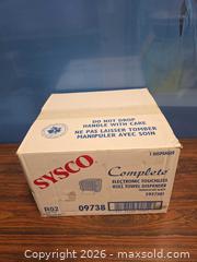 MaxSold Auction: Sysco Electronic Touchless Roll Towel Dispenser Model 09738 - Calgary (Alberta, Canada) SELLER MANAGED Estate Sale Online Auction - 59 Avenue South East