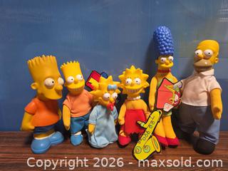 MaxSold Auction: The Simpsons Vintage Figures Set with Some Original Tags - Calgary (Alberta, Canada) SELLER MANAGED Estate Sale Online Auction - 59 Avenue South East