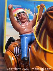 MaxSold Auction: Tin Western Wind-Up Mechanical Toy with Key and Original Box - Calgary (Alberta, Canada) SELLER MANAGED Estate Sale Online Auction - 59 Avenue South East
