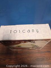 MaxSold Auction: Tuscany Costa D'oro Glass Serveware Bowl and Plate Set - Calgary (Alberta, Canada) SELLER MANAGED Estate Sale Online Auction - 59 Avenue South East