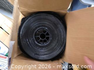 MaxSold Auction: Uline 60" x 60" Black 1.5 mil Plastic Sheeting Roll - Calgary (Alberta, Canada) SELLER MANAGED Estate Sale Online Auction - 59 Avenue South East