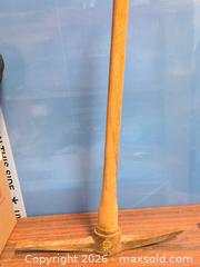 MaxSold Auction: Unbranded Steel/Iron Head Pickaxe with Wood Handle, ~36" - Calgary (Alberta, Canada) SELLER MANAGED Estate Sale Online Auction - 59 Avenue South East