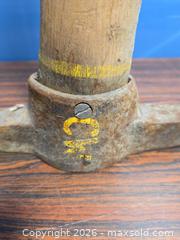 MaxSold Auction: Unbranded Steel/Iron Head Pickaxe with Wood Handle, ~36" - Calgary (Alberta, Canada) SELLER MANAGED Estate Sale Online Auction - 59 Avenue South East