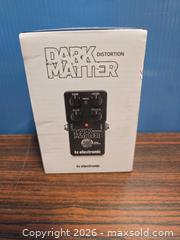 MaxSold Auction: Unopened tc electronic Dark Matter Distortion Pedal - Calgary (Alberta, Canada) SELLER MANAGED Estate Sale Online Auction - 59 Avenue South East