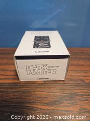 MaxSold Auction: Unopened tc electronic Dark Matter Distortion Pedal - Calgary (Alberta, Canada) SELLER MANAGED Estate Sale Online Auction - 59 Avenue South East