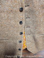 MaxSold Auction: Vintage Button-Front Vest / Waistcoat - Calgary (Alberta, Canada) SELLER MANAGED Estate Sale Online Auction - 59 Avenue South East