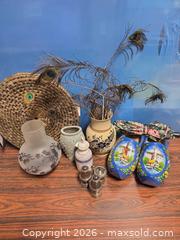 MaxSold Auction: Vintage & Handpainted Mixed-Material Decorative Lot - Calgary (Alberta, Canada) SELLER MANAGED Estate Sale Online Auction - 59 Avenue South East