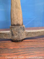MaxSold Auction: Vintage Pickaxe with Wooden Handle, 35 in - Calgary (Alberta, Canada) SELLER MANAGED Estate Sale Online Auction - 59 Avenue South East