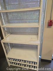 MaxSold Auction: White Distressed Wicker / Rattan Shelf Bookcase - Calgary (Alberta, Canada) SELLER MANAGED Estate Sale Online Auction - 59 Avenue South East