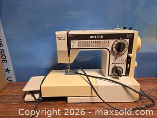 MaxSold Auction: White Jeans Mechanical Sewing Machine (model unknown) - Calgary (Alberta, Canada) SELLER MANAGED Estate Sale Online Auction - 59 Avenue South East